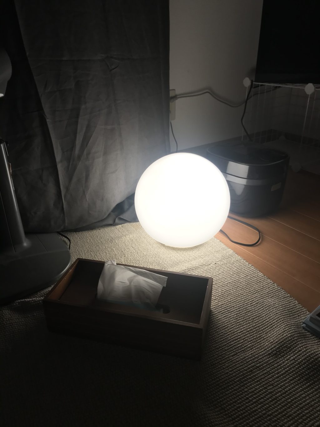 IKEAのファードは追加オプションでTPOに応じて明るさを調節するともっと便利